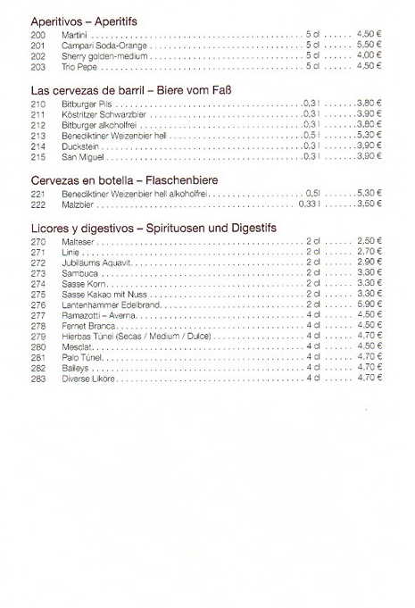 Pprritivos Aperitifs