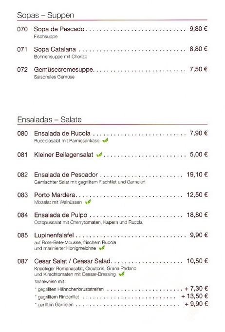 Sopas Suppe